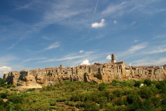 tuscany town Pitigliano