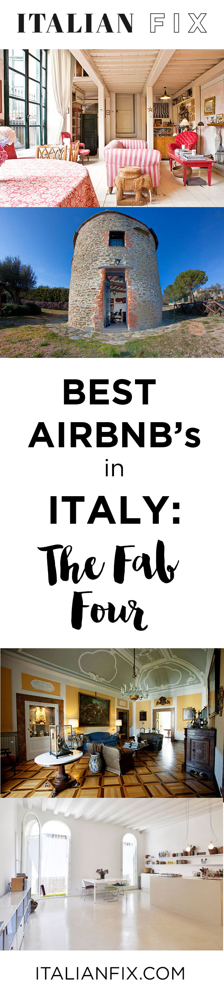 Best AirBnB's in Italy