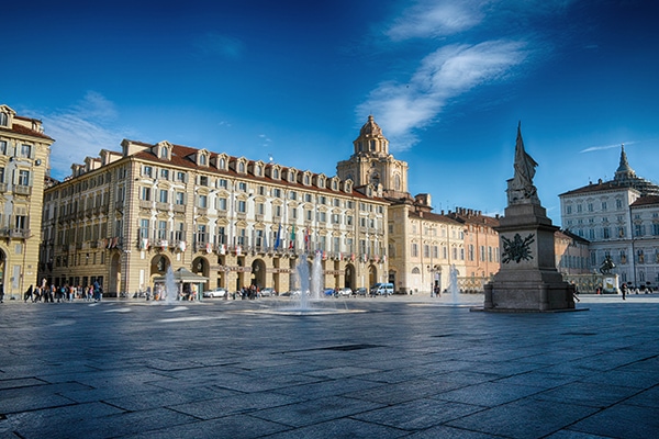 Turin Italy Piazza