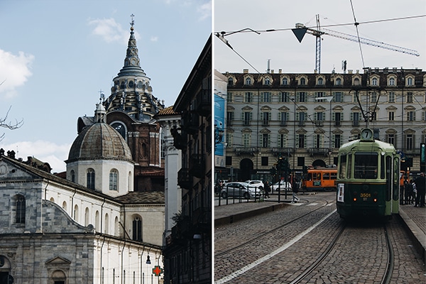 Turin Italy from the Street