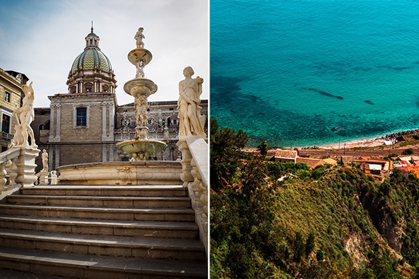 Italy in Winter in Sicily