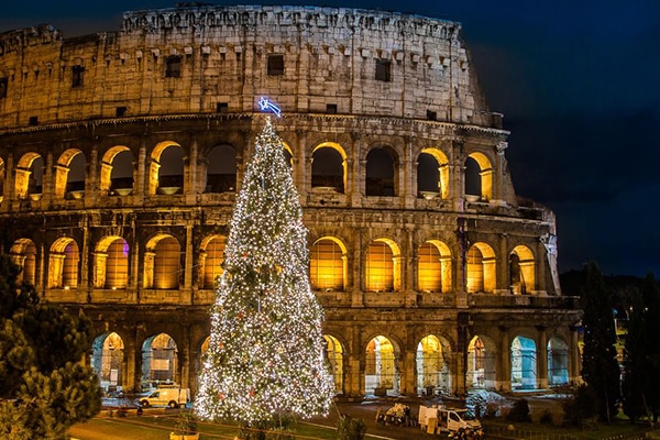 Italy in Winter in Rome