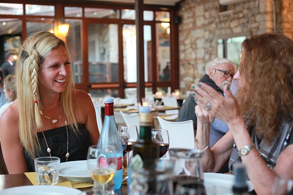 aperitivo apericena laughter