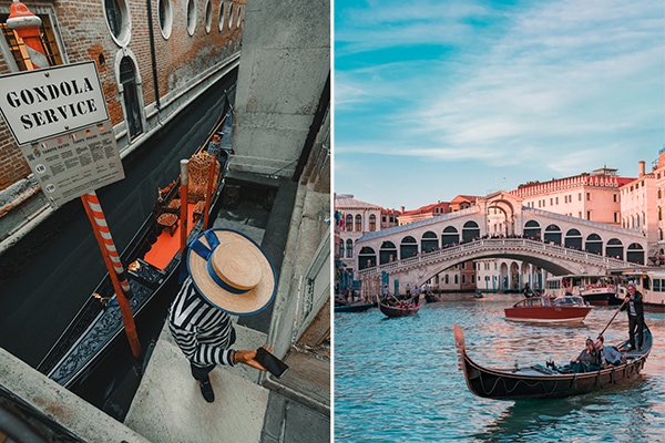 venice flooding rialto bridge