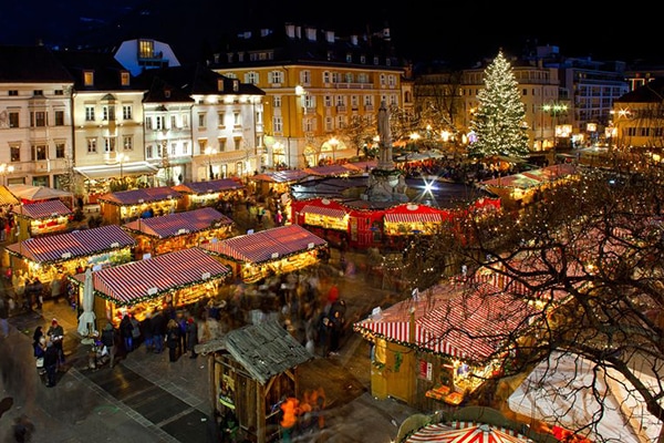 Christmas in Rome at the market