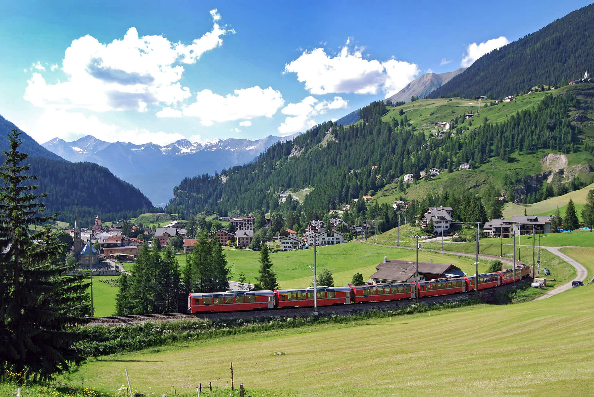 Bernina Express Train
